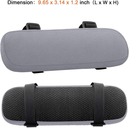 MOSISO Chair Armrest Pads, Home/Office Chair Arm Rest Covers, Black
