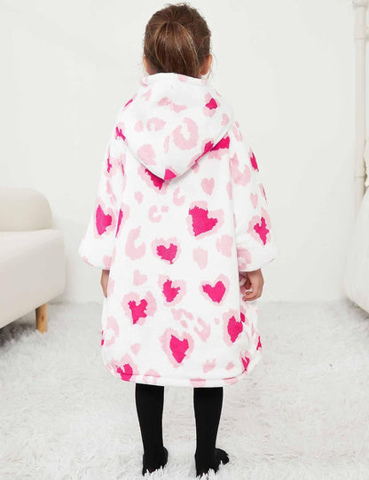 Wearable Blanket Hoodie for Adults With Pocket Strawberry Hoodie | Sherpa, Fuzzy Blanket Hoodie, Oversized Sweatshirt Blanket, Kangaroo Pouch, Cute Birthday Gifts for Sister, Cute Stuff