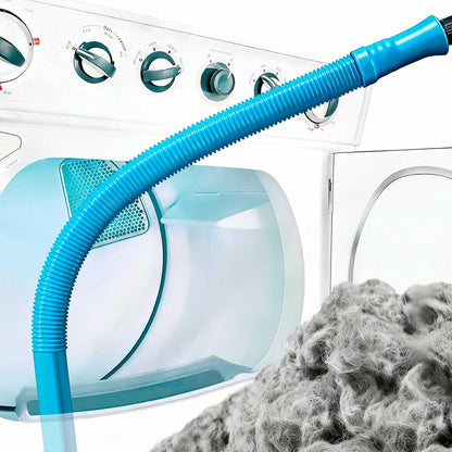Dryer Vent Cleaner Kit with Flexible Vacuum Hose – Universal Lint Removal Tool for Home Maintenance, Suitable for most Vaccum Cleaners