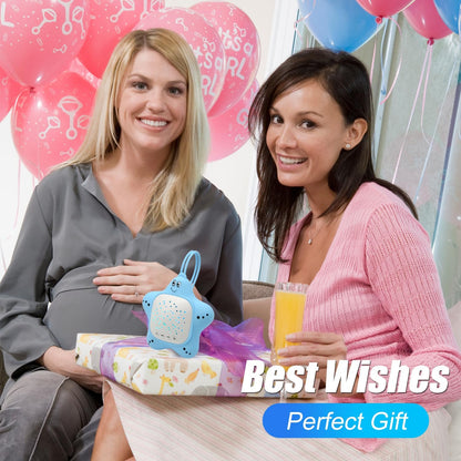 Portable White Noise Sleep Baby Soother Sound Machine with Projector Light