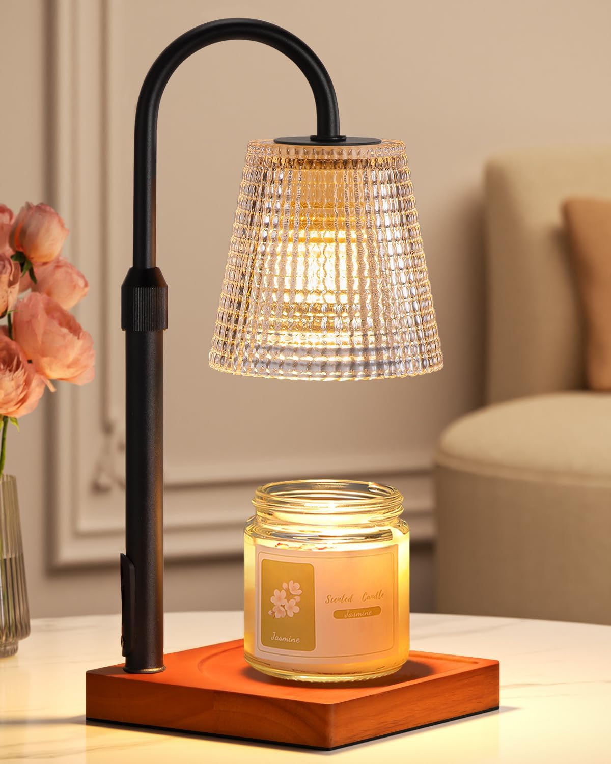 Hong-in Candle Warmer Lamp with Timer, House Warming Gifts New Home Decor