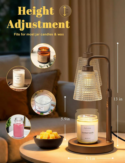 Candle Warmer Lamp with Timer, Birthday Gifts for Women, Ideal Fall Decor
