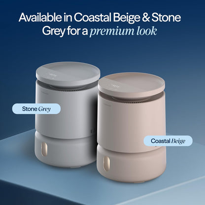 BLUEAIR 3.8L Top-Fill Humidifiers for Bedroom, 1 Gal, DreamWell H38i Grey