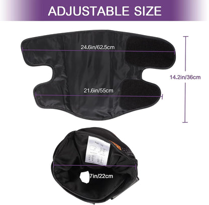 QUINEAR Cordless Calf Massager with Heat and Compression, Leg Massager for Circulation and Pain Relief, Portable Leg Massager with 3 Intensities & 3 Modes, Fast Recovery for Swelling, RLS