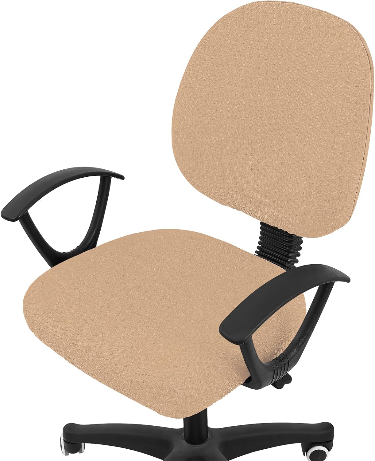 Smiry Office Computer Chair Armrest Covers, 2PCs Anti-dust Arm Rest Pad | Removable Washable Desk Chair Arm Pad Covers, Grey