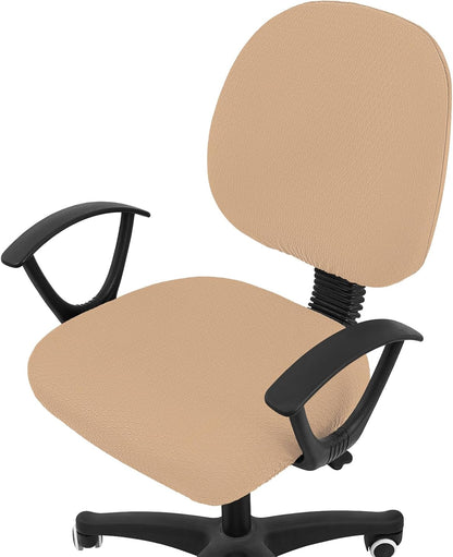 Smiry Office Computer Chair Armrest Covers, 2PCs Anti-dust Arm Rest Pad | Removable Washable Desk Chair Arm Pad Covers, Grey