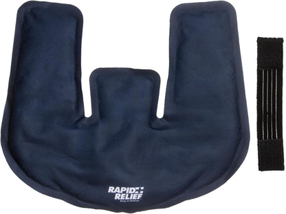 Rapid Relief Reusable Hot or Cold Neck and Shoulder Gel Wrap, Muscle Aches