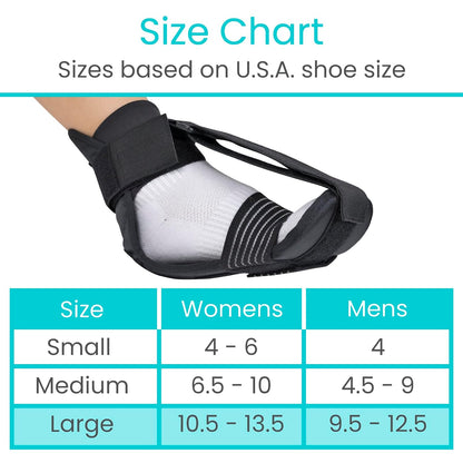 Vive Plantar Fasciitis Stretcher - Foot & Calf Stretcher for Men & Women | Achilles Tendonitis Brace Sling for Pain Relief - Dorsiflexion Therapy, Adjustable - Lightweight Arch & Heel Support