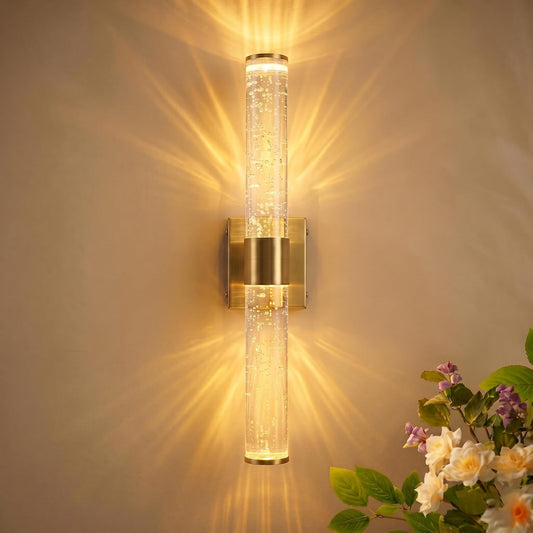 Wall Sconces Set of Two,16000mAh Wireless,Rechargeable Wall Sconce | Screw-Mounted,USB-C Charging,Smart Auto, 30ft Remote abd 5 Brightness & 3 Color Temperatures ,for Living Room Decor-15 inch