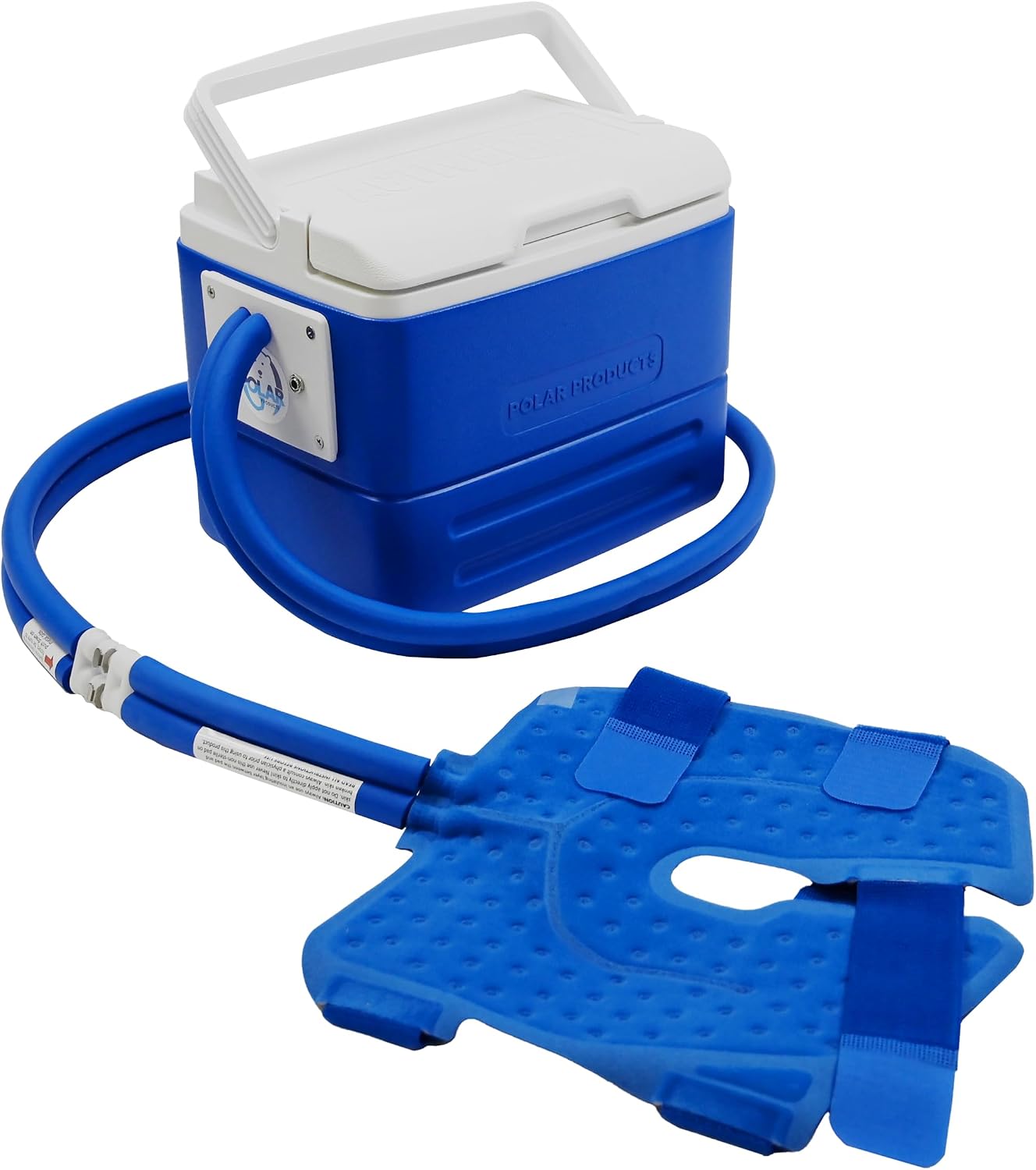 Polar Active Ice 3.0 | 9 QT Cold Therapy Ice Machine | Programmable Timer | Full Circumference Knee Pad | Cryotherapy Pain Relief System | Ace Bandage Style Compression