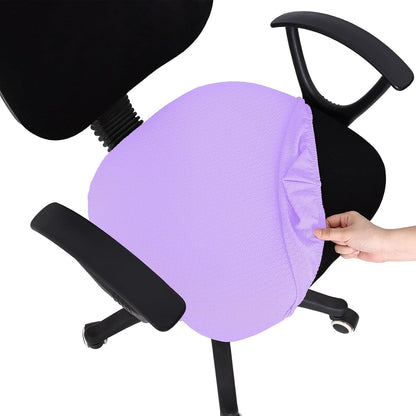 Smiry Office Computer Chair Armrest Covers, 2PCs Anti-dust Arm Rest Pad | Removable Washable Desk Chair Arm Pad Covers, Grey