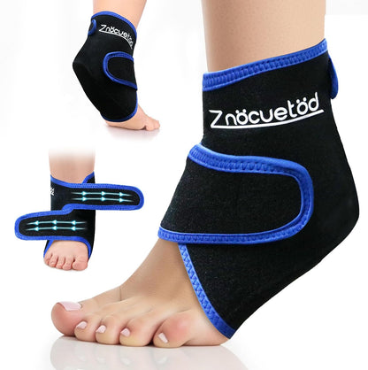Ankle Ice Pack Wrap for Swelling Foot Heel Pain Relief Reusable Gel-1Pack