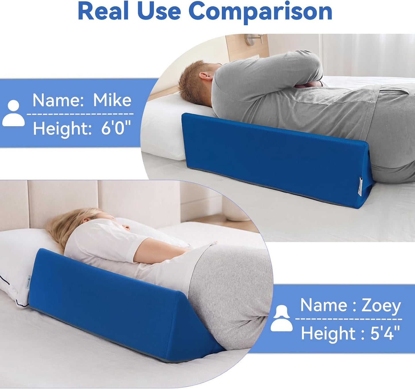Vekkia Lumbar Support Pillow for Recliner, Ergonomic Back Support for Couch | Backrest Pillow, Improve Posture, Relieve Back Pain for Long Sitting & Elderly, for Armchair & Sofa, Removable Cover,Brown