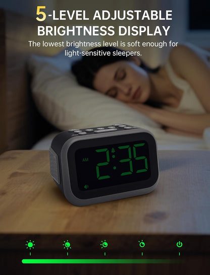 Acedeck Super Loud Alarm Clock: 115dB Wake-Up Power