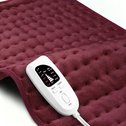 Electric Heating pad for Back Neck Shoulder Knee Arms Legs- Electric Heat Pads with 6 Heat Settings & Auto Shut Off Heat Heating Pad for Birthday Mother Father Girl Men Women