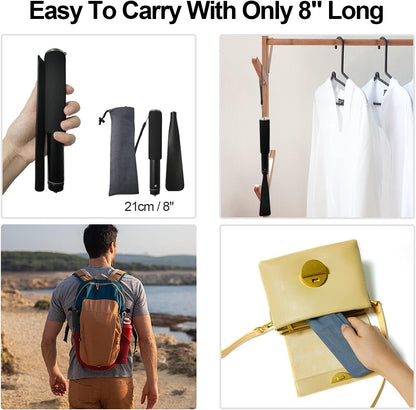 Shoe Horn Long Handle -15"-37" Telescopic Metal Shoehorn Adjustable Length, Aluminum Alloy, Portable Long Handled Shoehorns For Seniors Men Women Kids
