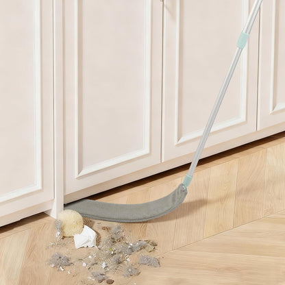 Retractable Gap Dust Cleaner, Long Handle CleaningTool with 3 Washable Microfiber Dusting Cloths, Duster Brush for Cleaning Under Appliances