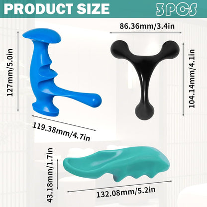 3pcs Trigger Point Massage Tool Thumb Saver Massage Tool
