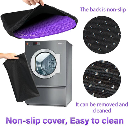 Gel Seat Cushion for Long Sitting Seat Pad For Car Office Chair Wheelchair