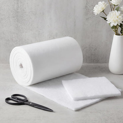 Jecery Adhesive Felt Roll, 1/4" X 6" X 1.25 Yard, Beige | Self-adhesive Padding for Foot Support, Pressure Relief, Furniture Protection, Splint Lining Cushion