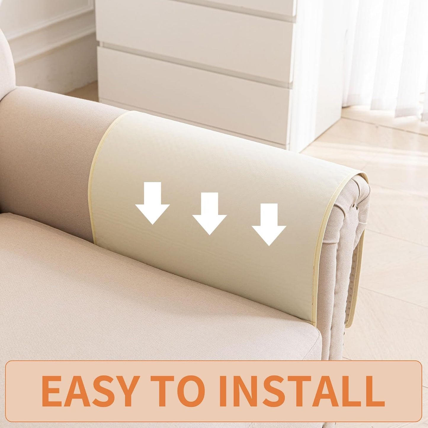 HAOMAIJIA Sofa Armrest Organizer, Remote Control Holder for Recliner Couch | Anti Slip Arm Chair Bedside Caddy Storage Organizer With 6 Pockets For Cell Phone Tv Remote Control Magazines (brown)