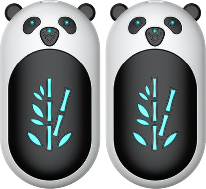 Hand Warmers Rechargeable 2 Pack, 6000mAh Electric Hand Warmer Reusable, 20Hrs Long Heating, Portable Pocket Heater Handwarmer for Women Men, Outdoor Camping, Hunting Gear