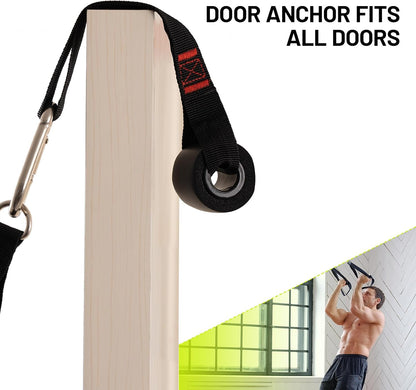 Slim Panda Door Anchor Strap for Resistance Bands