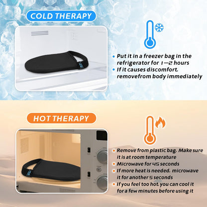 Foot Toes Ice Pack Wrap, Hot and Cold Compress for Bunion Relief