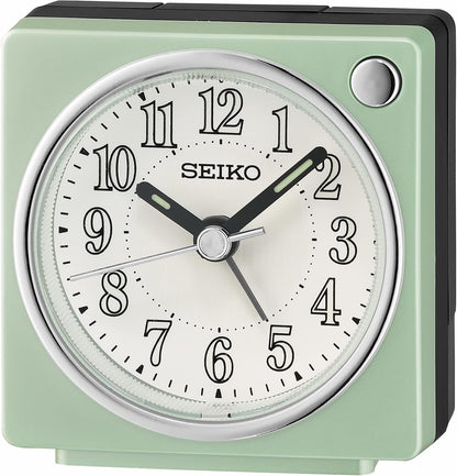 SEIKO Fuji II Bedroom Alarm Clock, Pearl Green