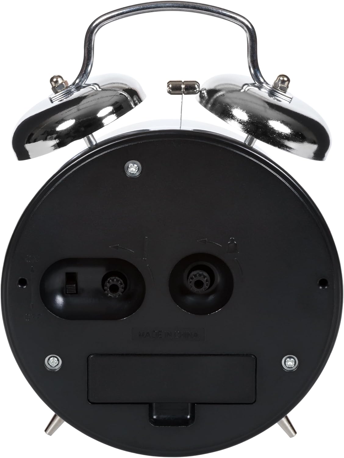 Equity 13014 Analog Twin Bell Alarm Clock
