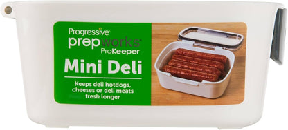 ProKeeper Deli Food Storage Container with Air-Tight Seal and Dry Erase Lid | Ideal for Deli Meats, Cheeses, and Bacon, BPA Free and Dishwasher Safe