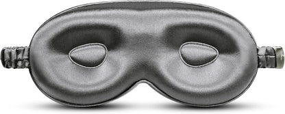 Silk Eye mask for Sleeping 3D Anti Wrinkle Skin Friendly Black Out Black