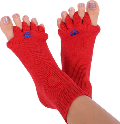 My Happy Feet Foot Alignment Socks with Toe Separators