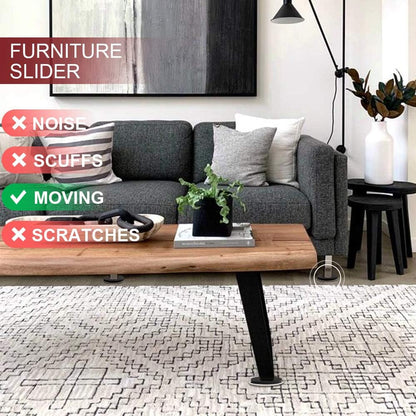 Furniture Sliders, 20pcs-3 1/2” Felt Furniture Sliders for Carpet, Furniture Pads Hardwoods Floors, Heavy Furniture Movers Sliders, Reusable Moving Pads, Floor Protectors for Carpet