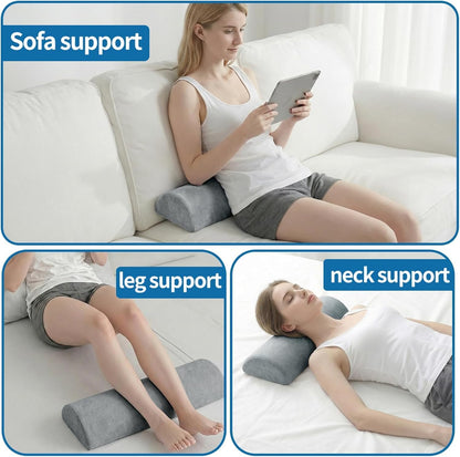 Sciatica Pain Relief Knee Back Sleeper Pillow Leg Wedge Pillows