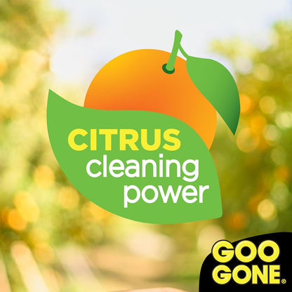 Goo Gone Adhesive Remover Spray Gel 12 Oz with Scraper, Surface Safe | Citrus Cleaning Power for Hard Surfaces, Carpet & Fabric, Removes Glue, Stickers, Tape Residue, Grease, Gum & Wax, Drip Free