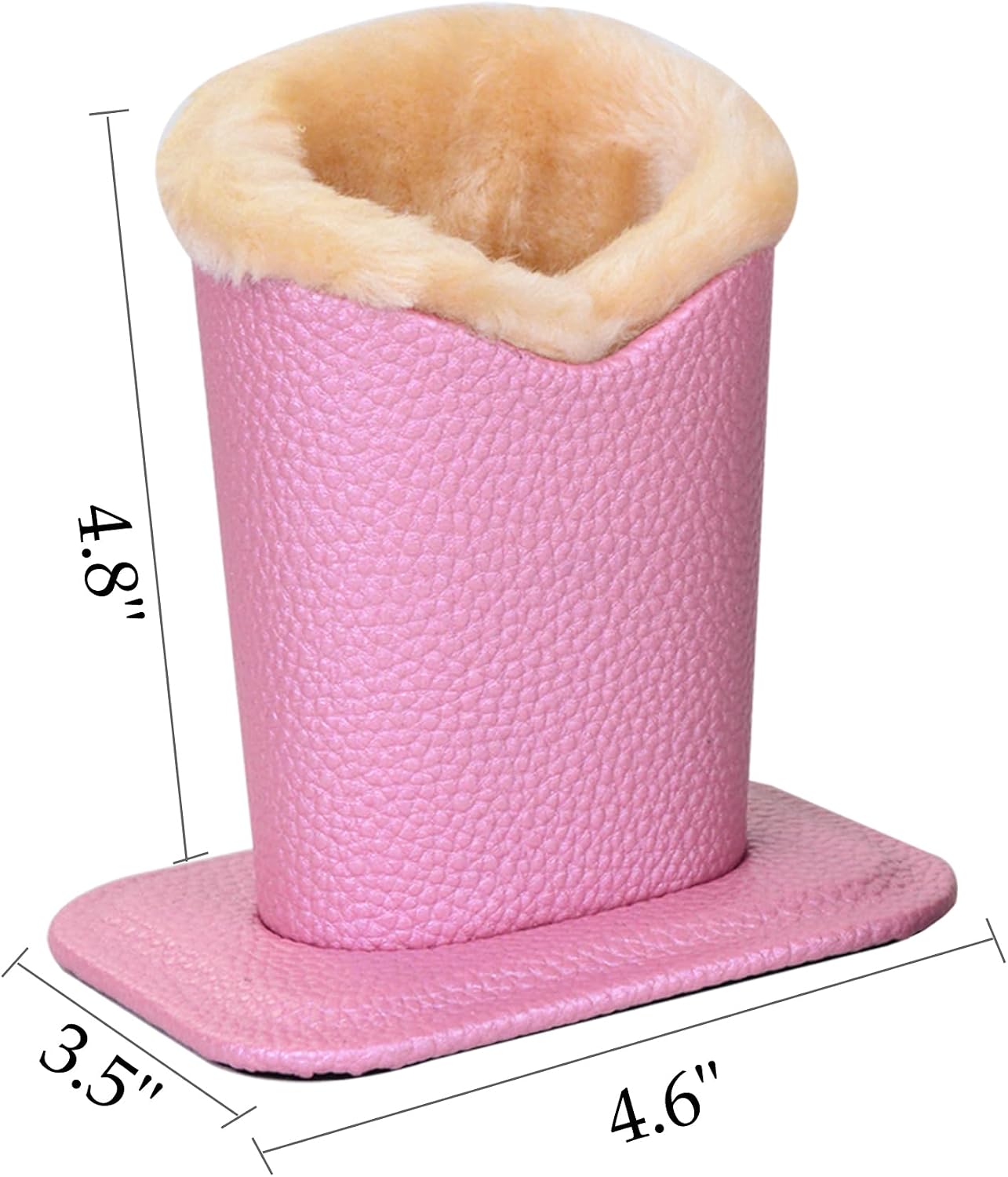 Pack of 2 Soft Plush Lined Eyeglasses Holder Stand Protective Glasses Holder Stand