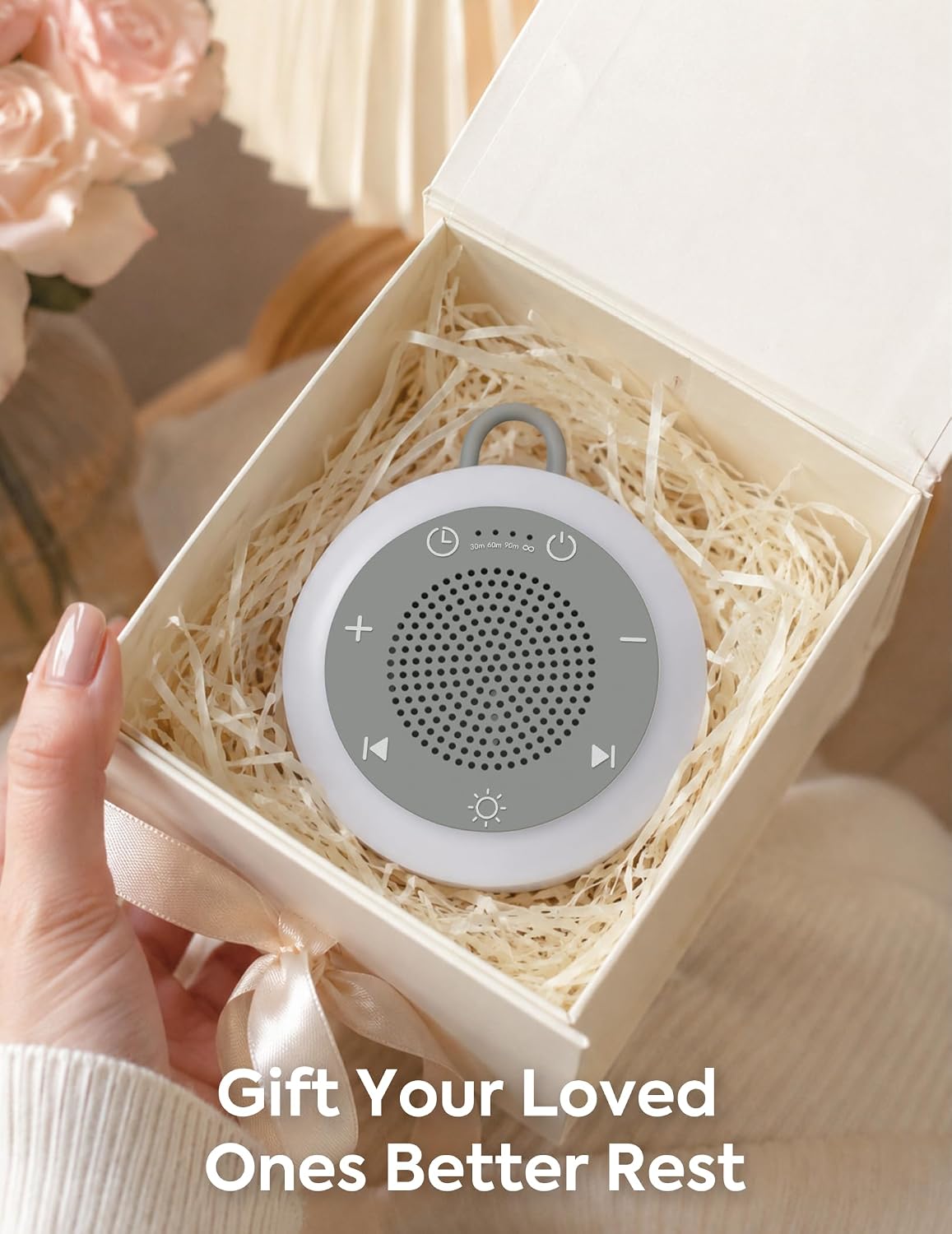Babelio Pluggy White Noise Machine, Wall Plug-in & Rechargeable, 20 Sounds | Auto-Off Timer, 520mAh Battery, Noise Blocker for Office Privacy, Sleep Aid for Adults & Baby, Easy To Pack And Carry
