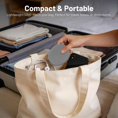 Pillow Speaker for Sleeping, Ultra-Thin Portable Bluetooth 6.0 Gray