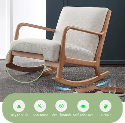 COMNICO 2 Rolls Felt Strip with Adhesive Backing, Non Slip Cuttable Felt Tape Self Adhesive Furniture Pads for Protecting Furniture Surfaces Hardwood Floor Chair Wall (Gray, 1/2x60in) | Self Adhesive Furniture Pads, for Protecting Furniture Surfaces,