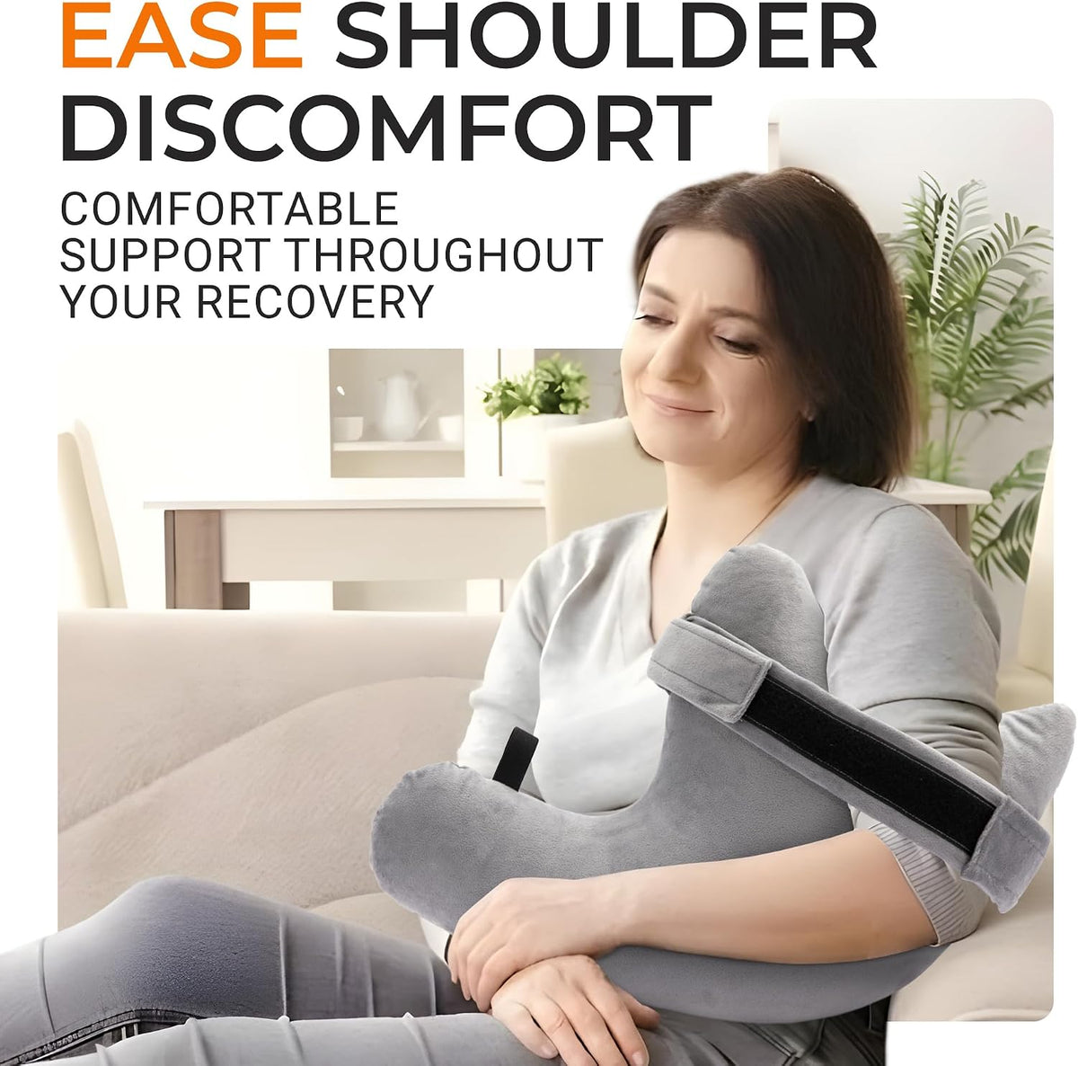 Shoulder Pillow - Arm & Rotator Cuff Pillow - Post Shoulder Surgery Support