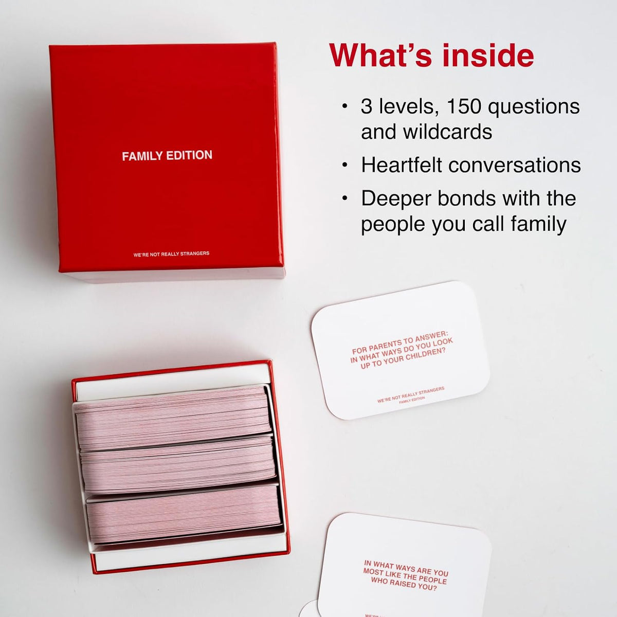 WE'RE NOT REALLY STRANGERS Self-Love Edition Card Game for Teens and Adults