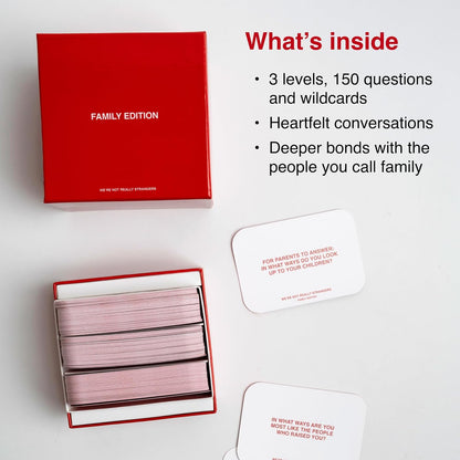 WE'RE NOT REALLY STRANGERS Self-Love Edition Card Game for Teens and Adults