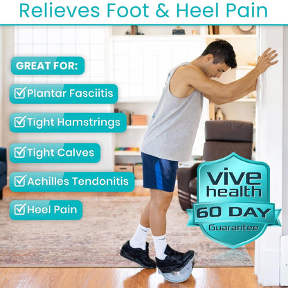 Vive Foot Rocker - Calf Stretcher for Achilles Tendinitis, Heel, Feet, Shin