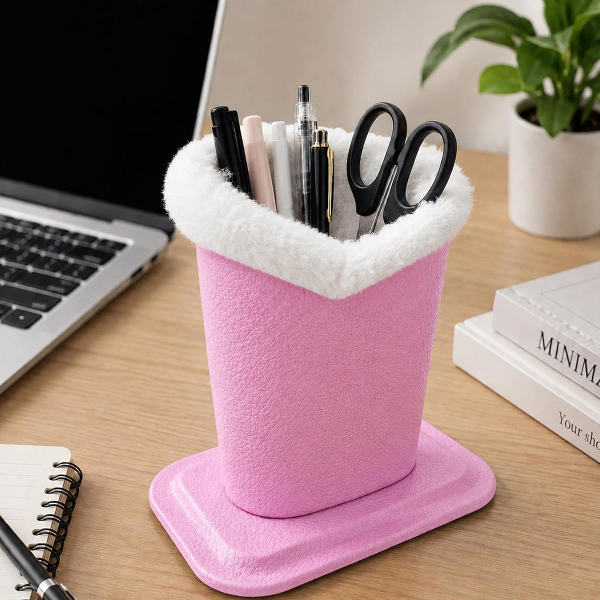 Plush Lined Eyeglasses Holder, Cute Glasses Stand for Women Kids - Colors B