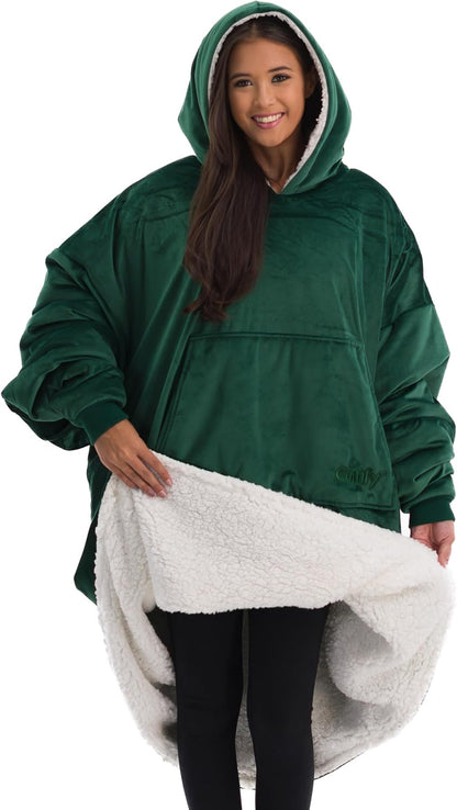 THE COMFY Original | Shark Tank | Patented | Sherpa Wearable Blanket Hoodie
