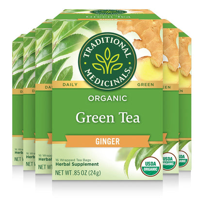 Traditional Medicinals Organic, Hibiscus Tea - Supports Normal Heart Health & Cardiovascular Wellness - Kosher, Non-GMO, Caffeine-Free, Compostable - 16 Tea Bags