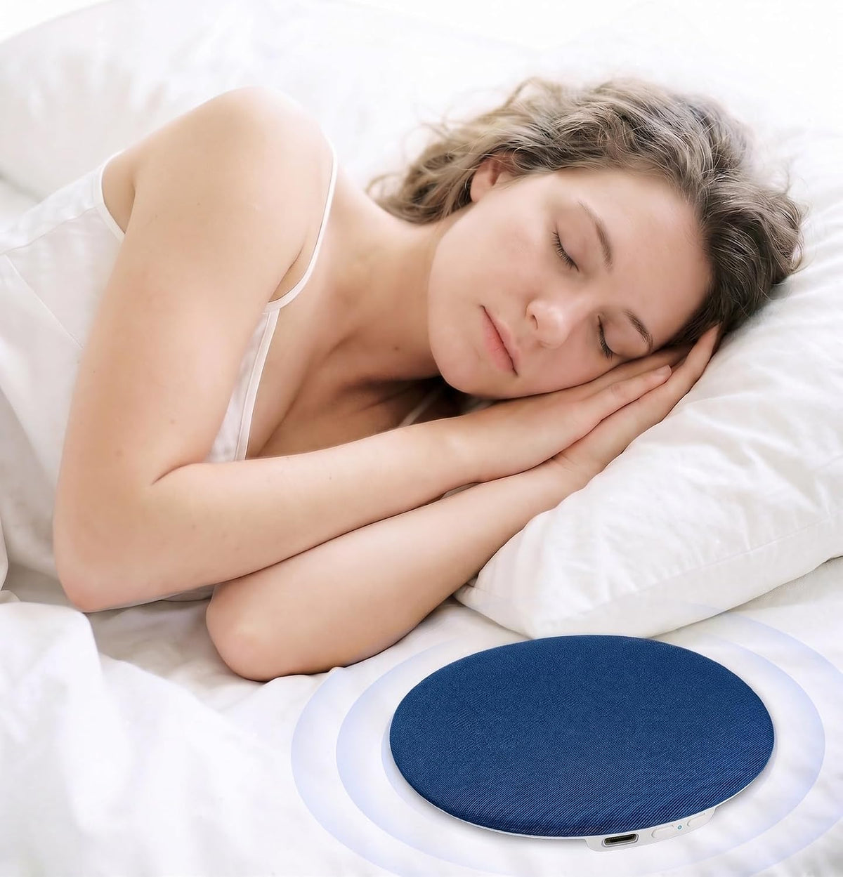 Pillow Speaker for Sleeping, Ultra-Thin Portable Bluetooth 6.0 Gray