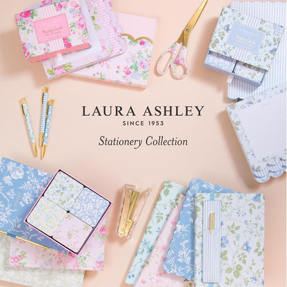 Laura Ashley Pretty Pattern Matching Game – 52 Floral Memory Cards in Decorative Gift Box – Classic Matching Game – Cognitive Brain Training & Family Fun | Classic Concentration Play with Elegant Botanical Artwork, Cognitive Brain Training and Family Fun