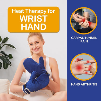 Cordless Foot Warmer with Heat and Massage - Rechargeable Heating Pad for Feet, 3 Temp & Vibration Levels, 60 Min Timer for Plantar Fasciitis, Ankle Pain, Cold Feet at Home, Office, Sleeping